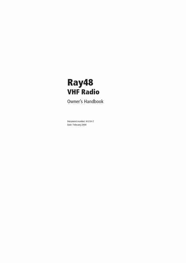 Raymarine Portable Speaker Ray48-page_pdf